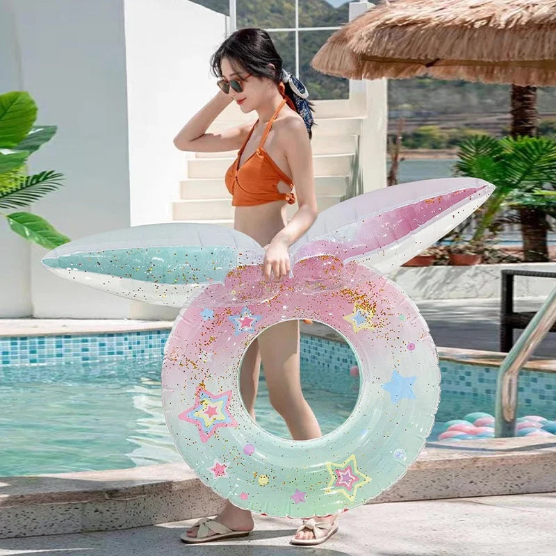 Summer Mermaid Inflatable Swimming Ring
