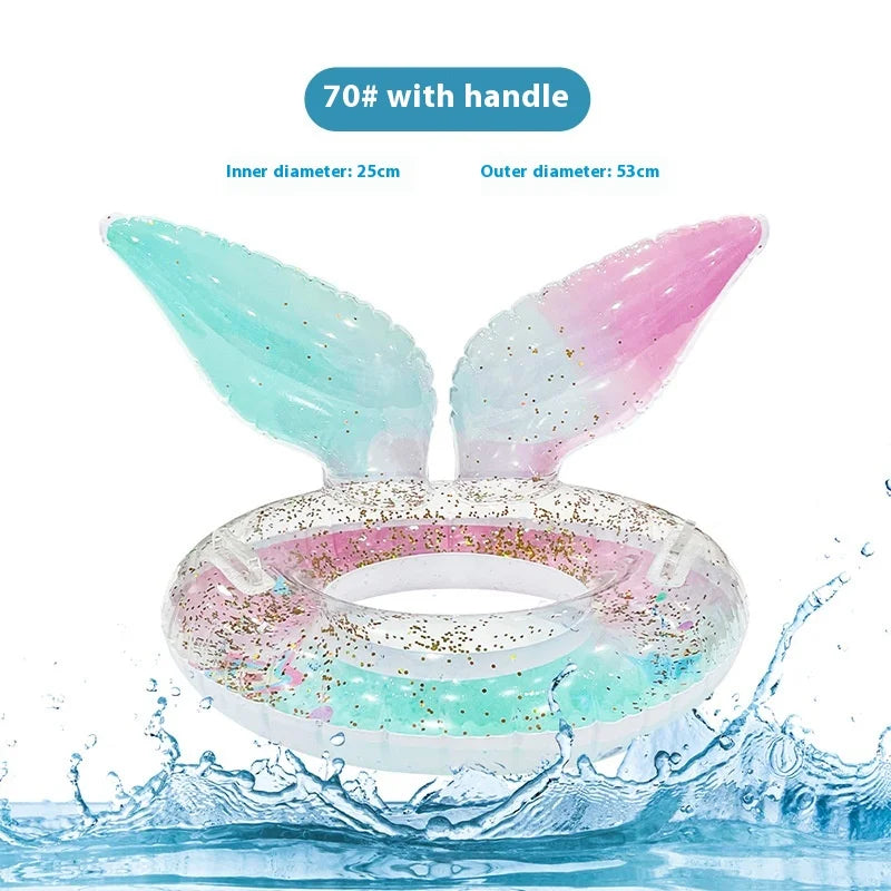Summer Mermaid Inflatable Swimming Ring