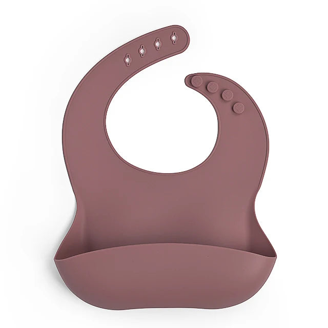 BPA Free Non Toxic Children Dishes Utenisl Dinnerware Kid Tableware Silicone Baby Feeding Set Suction Silicone Bib Bowl Plate