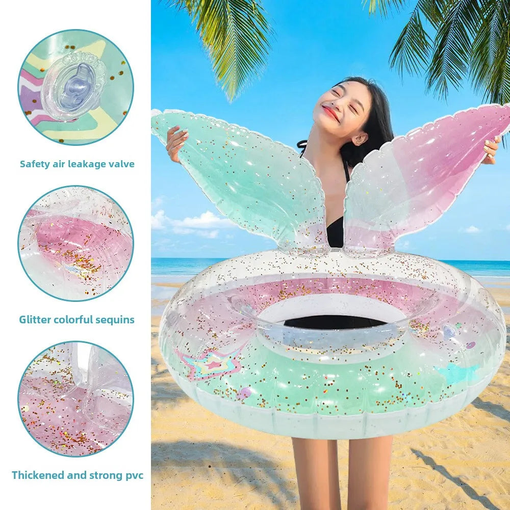 Summer Mermaid Inflatable Swimming Ring