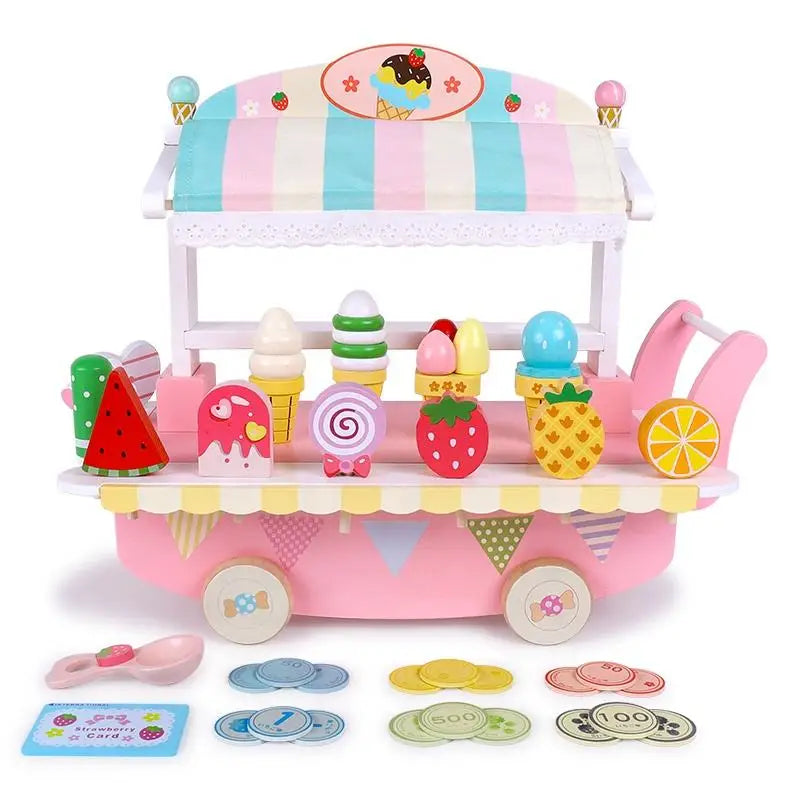 Ice Cream Candy Wooden Toy