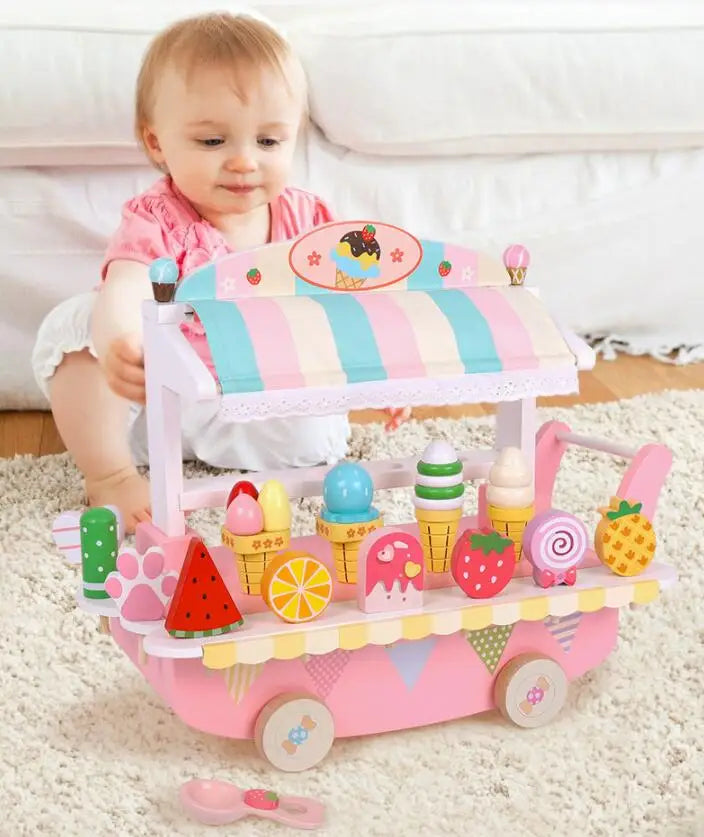 Ice Cream Candy Wooden Toy