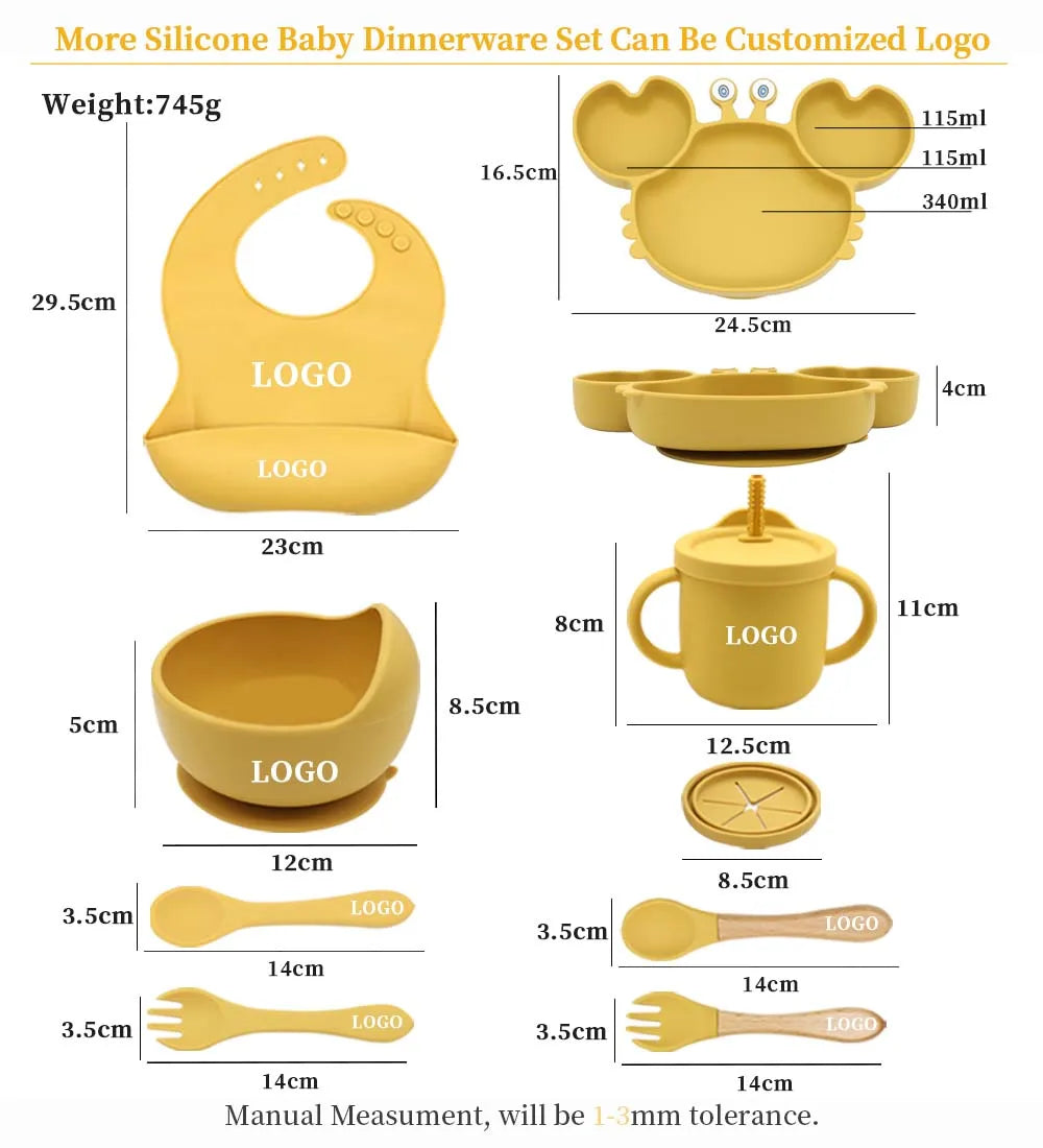 Kitchen Baby and Toddler Set Crab