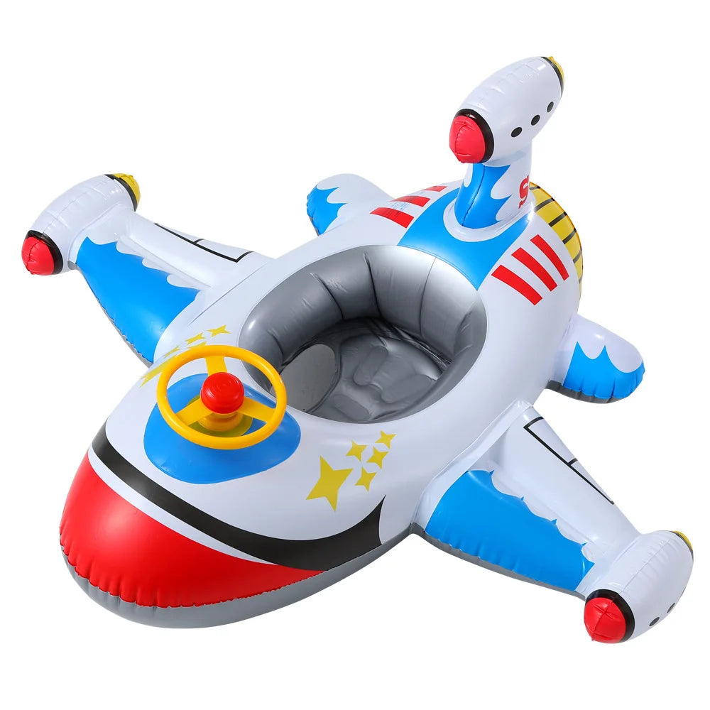 Baby Airplane Seating Swimming Pool Ring