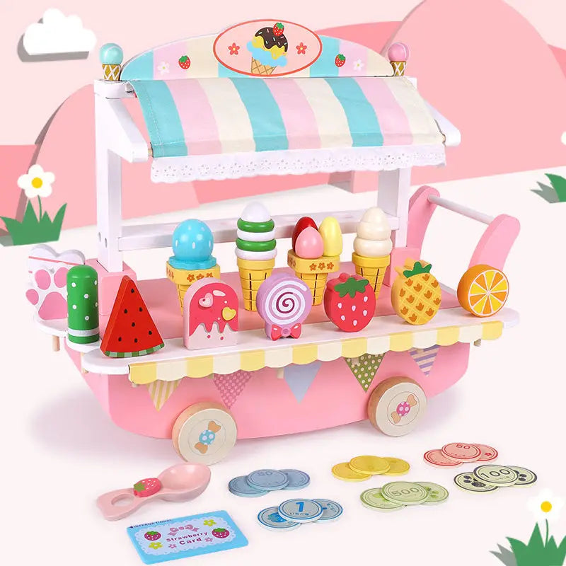 Ice Cream Candy Wooden Toy