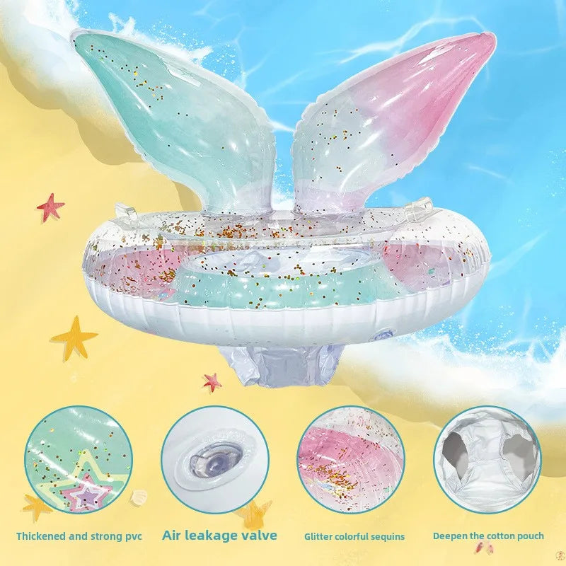 Summer Mermaid Inflatable Swimming Ring