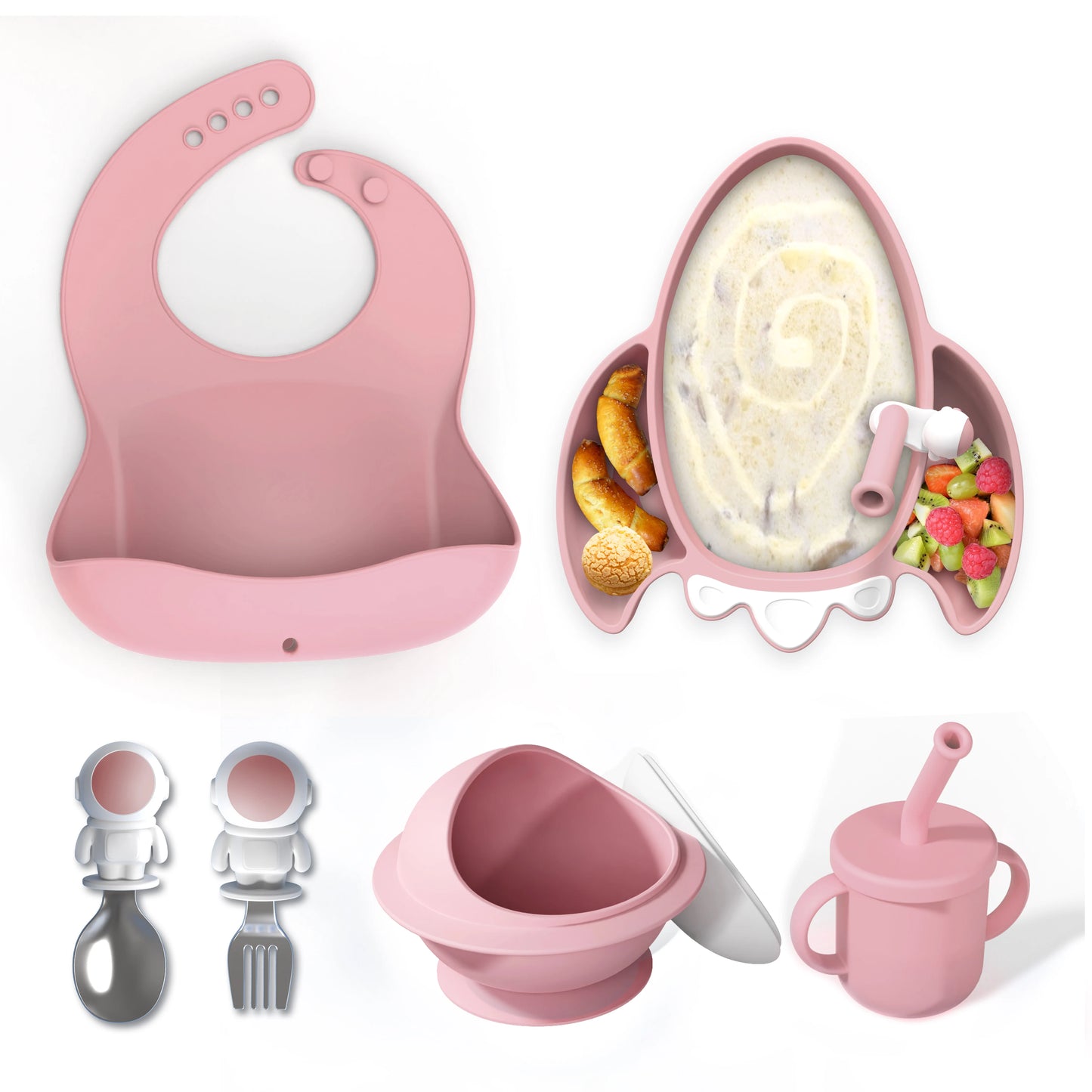 Kitchen Baby Toddler Space Rocket Set