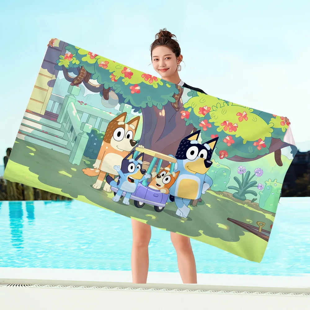 Bluey Beach Towel