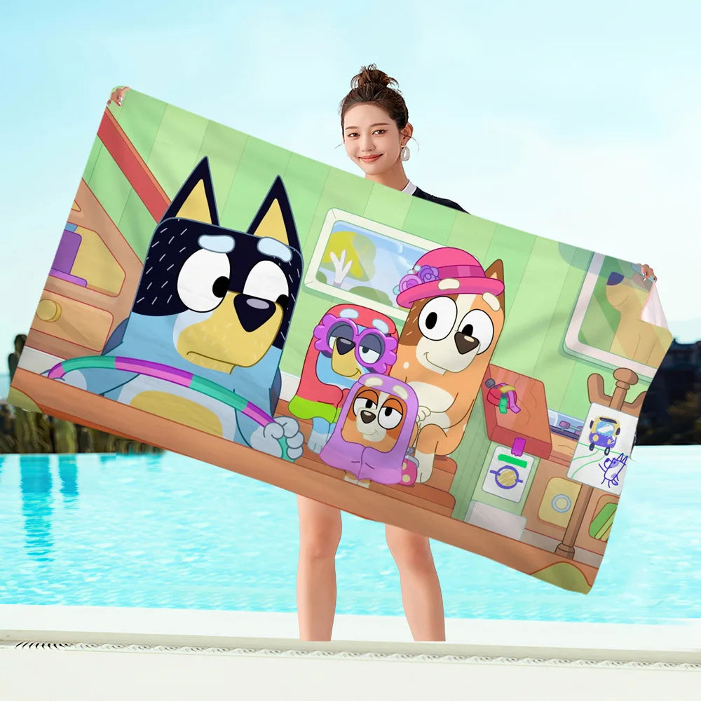 Bluey Beach Towel