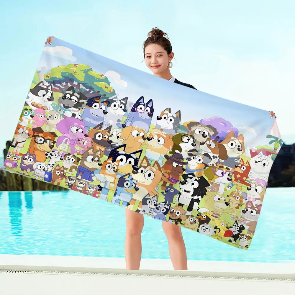 Bluey Beach Towel