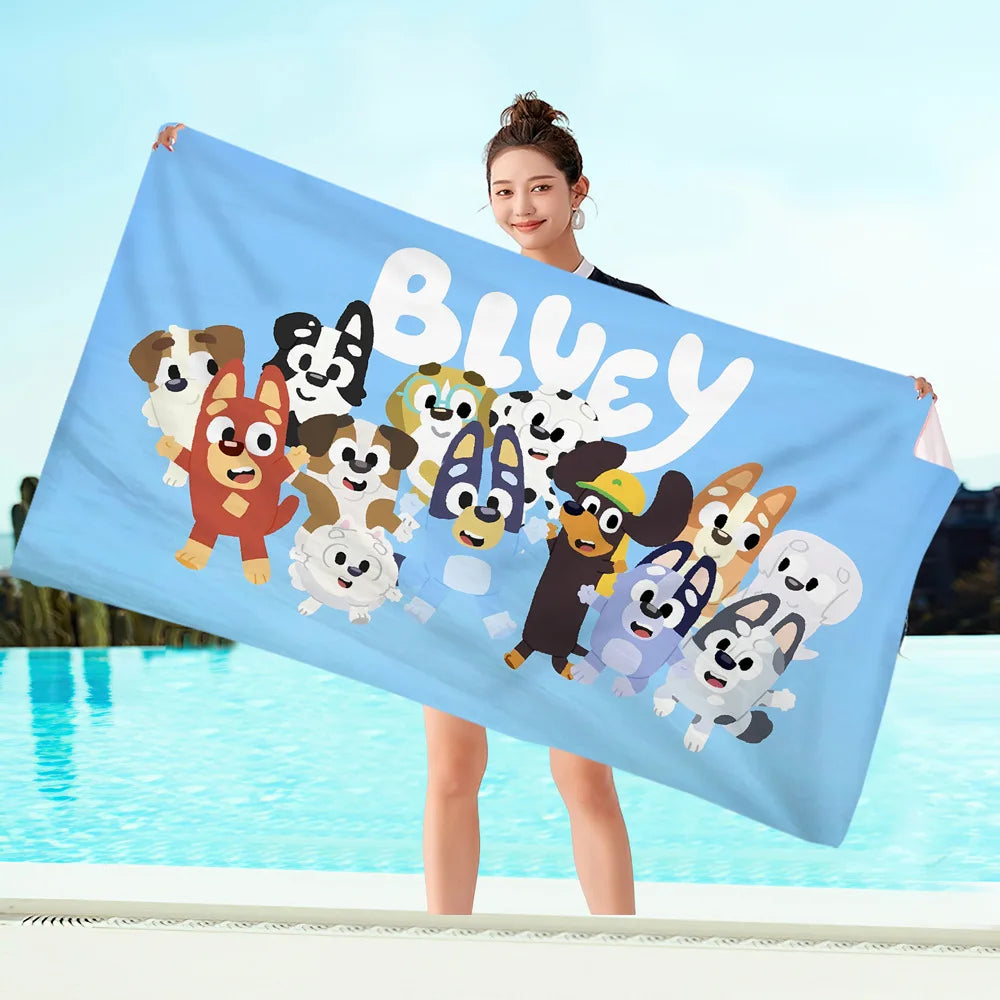 Bluey Beach Towel