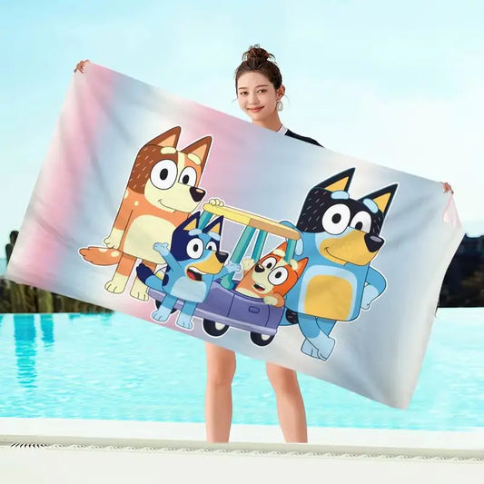 Bluey Beach Towel