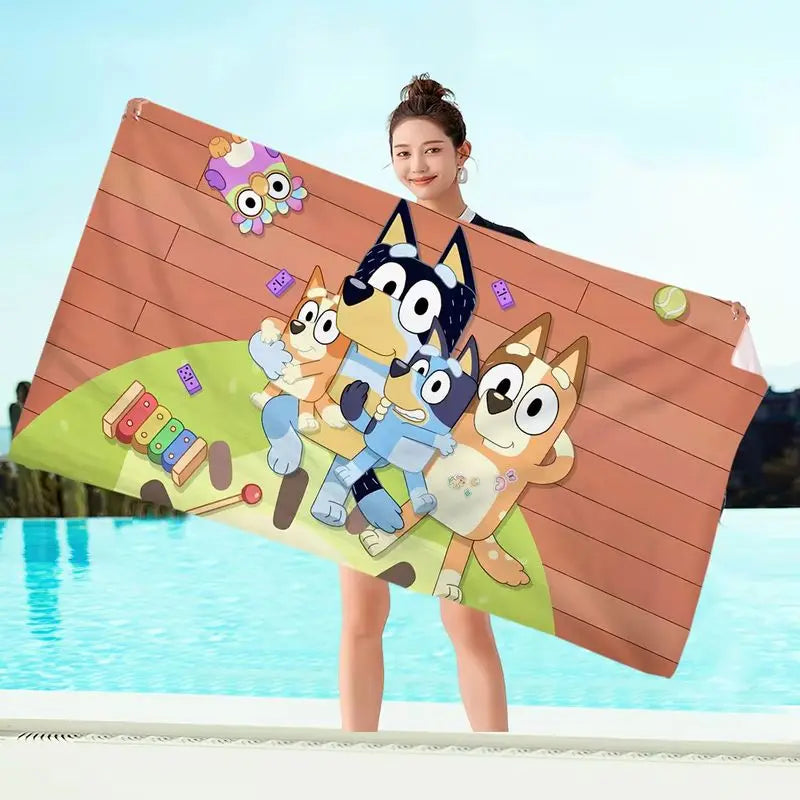Bluey Beach Towel