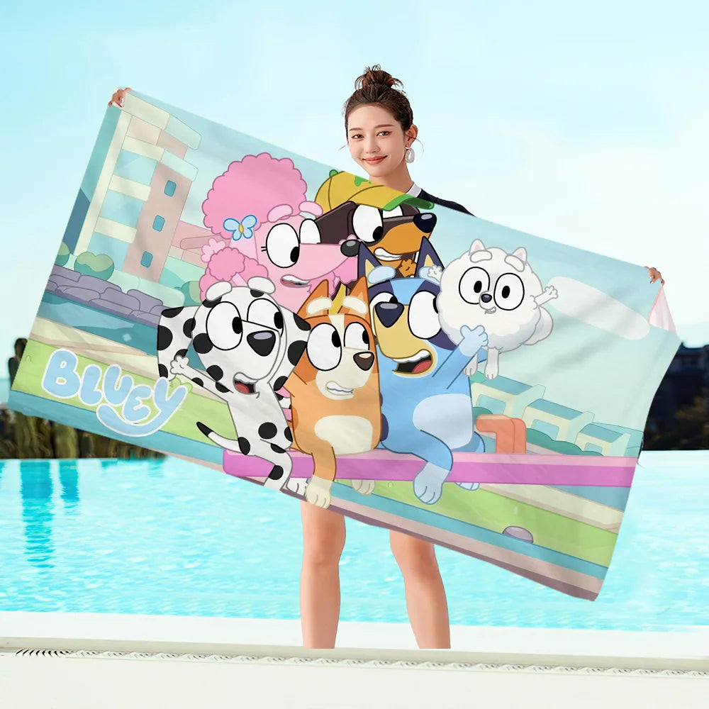 Bluey Beach Towel