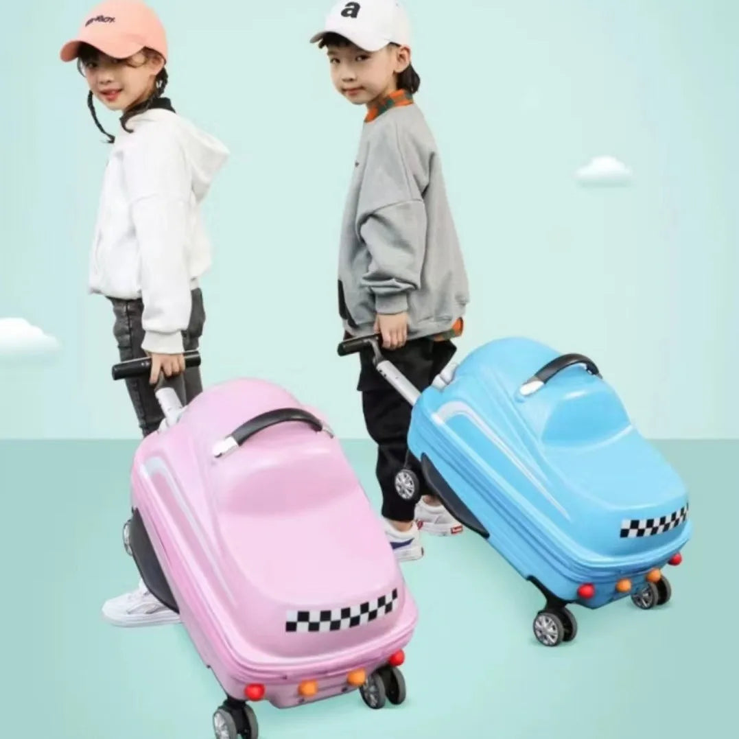 Kids Riding Car Suitcase